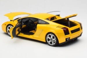 Lamborghini Gallardo Metallic Galben AUTOart 1:18 74571 Metal - imaginea 5 din 8
