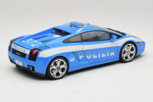 Lamborghini Gallardo Polizia AUTOart 1:18 74576 Metal - imaginea 3 din 8
