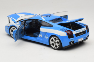 Lamborghini Gallardo Polizia AUTOart 1:18 74576 Metal - imaginea 5 din 8