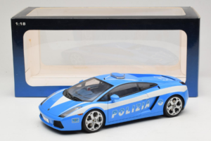 Lamborghini Gallardo Polizia AUTOart 1:18 74576 Metal - imaginea 8 din 8