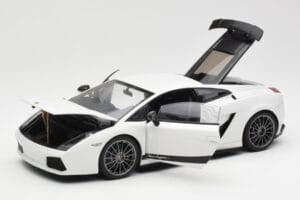 Lamborghini Gallardo Superleggera Monocerus Metallic Alb AUTOart 1:18 74585 Metal - imaginea 2 din 8