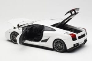 Lamborghini Gallardo Superleggera Monocerus Metallic Alb AUTOart 1:18 74585 Metal - imaginea 5 din 8