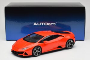 Lamborghini Huracan EVO Arancio Xanto AUTOart 1:18 79214 Compozit - imaginea 8 din 8