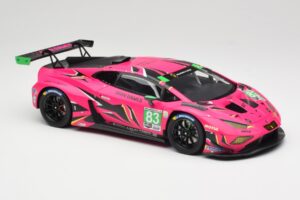 Lamborghini Huracan GT3 EVO2 #83 R. Frey / M. Gatting / S. Bovy Iron Dames 24 Hours of Daytona 2023 TopSpeed 1:18 TS0532 Meta - imaginea 4 din 6