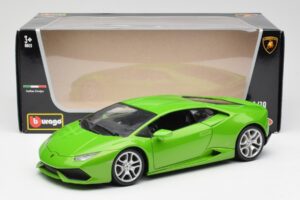 Lamborghini Huracan LP610-4 Verde Bburago 1:18 18-11038 Metal - imaginea 8 din 8