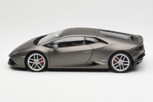 Lamborghini Huracan LP610-4 Gri AUTOart 1:18 74606 Compozit - imaginea 4 din 8