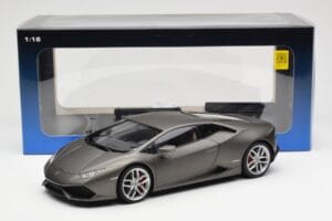 Lamborghini Huracan LP610-4 Gri AUTOart 1:18 74606 Compozit - imaginea 8 din 8