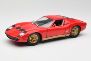 Lamborghini Miura Roșu Anson 1:18 30302 Metal
