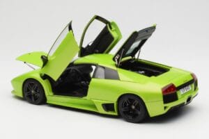 Lamborghini Murcielago LP640 Ithaca Verde Metallic AUTOart 1:18 74624 Metal - imaginea 5 din 8