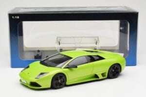 Lamborghini Murcielago LP640 Ithaca Verde Metallic AUTOart 1:18 74624 Metal - imaginea 8 din 8
