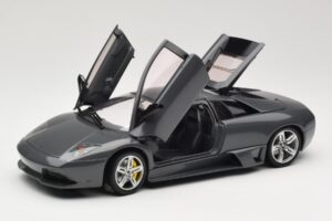 Lamborghini Murcielago LP640 Gri Norev 1:18 187949 Metal - imaginea 2 din 8