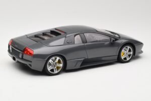 Lamborghini Murcielago LP640 Gri Norev 1:18 187949 Metal - imaginea 3 din 8