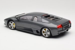 Lamborghini Murcielago LP640 Gri Norev 1:18 187949 Metal - imaginea 7 din 8