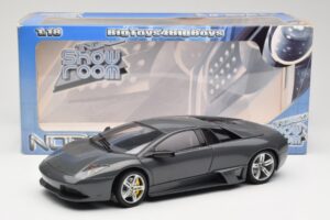 Lamborghini Murcielago LP640 Gri Norev 1:18 187949 Metal - imaginea 8 din 8