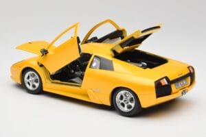 Lamborghini Murcielago LP640 Galben Bburago 1:18 23124646-M1 Metal - imaginea 5 din 8