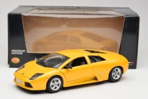 Lamborghini Murcielago LP640 Galben Bburago 1:18 23124646-M1 Metal - imaginea 8 din 8