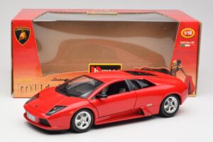 Lamborghini Murcielago Roșu Bburago 1:18 3316 Metal - imaginea 8 din 8