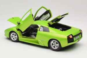 Lamborghini Murcielago Verde Ithaca Bburago 1:18 3341-M3 Metal - imaginea 5 din 8