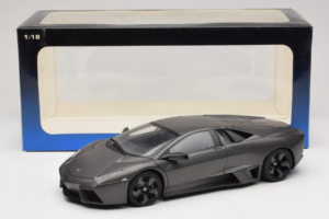 Lamborghini Reventon Matte Grey AUTOart 1:18 74591 Metal - imaginea 8 din 8