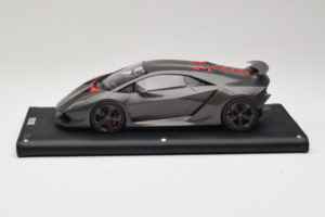 Lamborghini Sesto Elemento Matte Black MR Collection 1:18 LAMB054 Rășină