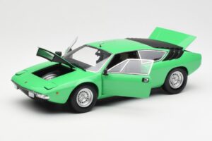 Lamborghini Urraco P250 Verde Deschis Kyosho 1:18 08441G Metal - imaginea 2 din 8