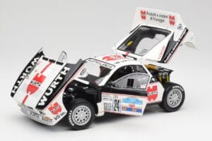 Lancia 037 #1 G. Cunico / E. Bartolich Targa Florio Winner 1983 Kyosho 1:18 08302H Metal - imaginea 2 din 8