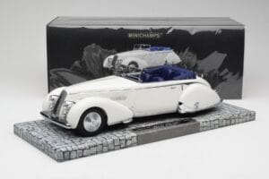 Lancia Astura Tipo 233 Corto Alb Minichamps 1:18 107125330 Rășină - imaginea 6 din 6