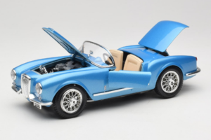 Lancia Aurelia B24 Spider Albastru Bburago 1:18 3010-M1 Metal - imaginea 2 din 8