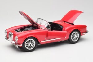 Lancia Aurelia B24 Spider Roșu Bburago 1:18 3010 Metal - imaginea 2 din 8