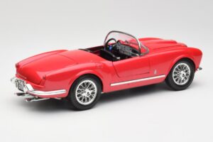 Lancia Aurelia B24 Spider Roșu Bburago 1:18 3010 Metal - imaginea 3 din 8