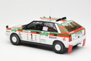 Lancia Delta HF 4WD #1 D. Cerrato Totip Rally Targa Florio 1987 Kyosho 1:18 08960C Metal - imaginea 7 din 8