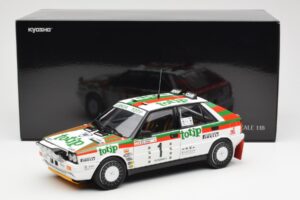 Lancia Delta HF 4WD #1 D. Cerrato Totip Rally Targa Florio 1987 Kyosho 1:18 08960C Metal - imaginea 8 din 8