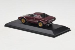 Lancia Stratos Roșu Bordeaux Minichamps 1:43 LANCIA001 Metal - imaginea 3 din 4