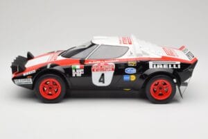 Lancia Stratos HF Gr.4 Negru #0 M. Alen / I. Kivimäki Rally San Remo 1978 Otto 1:12 G088 Rășină - imaginea 3 din 6