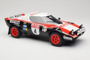 Lancia Stratos HF Gr.4 Negru #0 M. Alen / I. Kivimäki Rally San Remo 1978 Otto 1:12 G088 Rășină - imaginea 4 din 6
