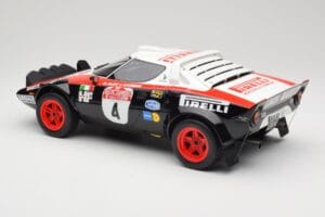 Lancia Stratos HF Gr.4 Negru #0 M. Alen / I. Kivimäki Rally San Remo 1978 Otto 1:12 G088 Rășină - imaginea 5 din 6