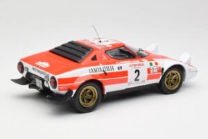 Lancia Stratos HF #2 J-B. Andruet / Biche Winners Tour de Corse 1974 Minichamps 1:18 155741702 Metal - imaginea 2 din 6