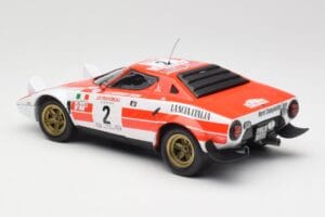 Lancia Stratos HF #2 J-B. Andruet / Biche Winners Tour de Corse 1974 Minichamps 1:18 155741702 Metal - imaginea 5 din 6