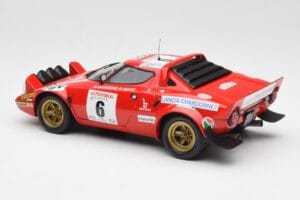 Lancia Stratos HF #6 B. Darniche / A. Mahé Winners Tour de France Automobile 1975 Minichamps 1:18 155751706 Metal - imaginea 5 din 6