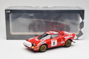 Lancia Stratos HF #6 B. Darniche / A. Mahé Winners Tour de France Automobile 1975 Minichamps 1:18 155751706 Metal - imaginea 6 din 6