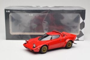 Lancia Stratos Roșu Minichamps 1:18 155741701 Metal - imaginea 6 din 6