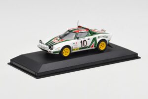 Lancia Stratos #10 Team Alitalia S. Munari / S. Maiga Rally Monte Carlo 1976 Minichamps 1:43 430761210 Metal - imaginea 2 din 4