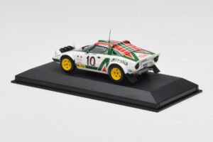 Lancia Stratos #10 Team Alitalia S. Munari / S. Maiga Rally Monte Carlo 1976 Minichamps 1:43 430761210 Metal - imaginea 3 din 4