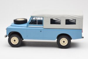 Land Rover Series II 109 Pick Up Closed Albastru MCG 1:18 MCG18094 Metal - imaginea 3 din 6