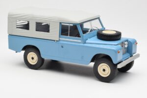 Land Rover Series II 109 Pick Up Closed Albastru MCG 1:18 MCG18094 Metal - imaginea 4 din 6