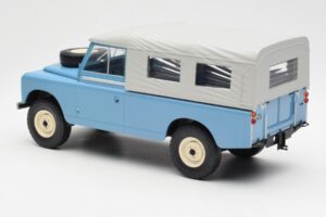 Land Rover Series II 109 Pick Up Closed Albastru MCG 1:18 MCG18094 Metal - imaginea 5 din 6