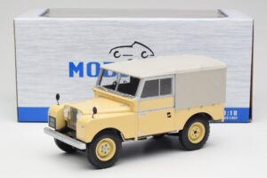 Land Rover 88 Series 1 Hard Top Bej Deschis MCG 1:18 MCG18368 Metal - imaginea 6 din 6