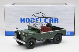 Land Rover 88 Series 1 Open Top Verde Închis MCG 1:18 MCG18367 Metal - imaginea 6 din 6