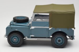 Land Rover 88 Series I Albastru Deschis Minichamps 1:18 150168907 Metal - imaginea 4 din 8