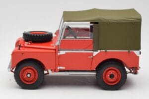 Land Rover 88 Series I Roșu Minichamps 1:18 150168910 Metal - imaginea 4 din 8